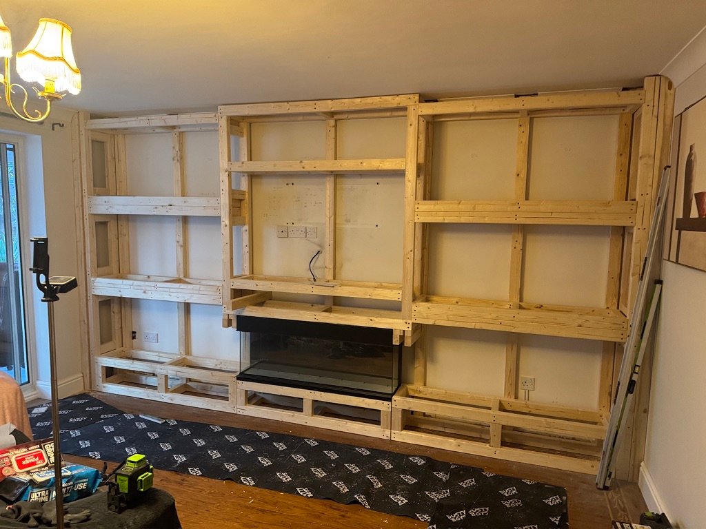 Media Wall Frame Norfolk
